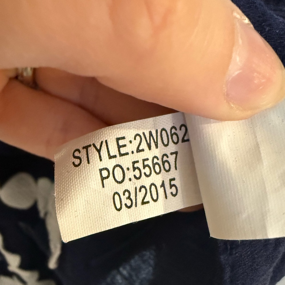 Vineyard Vines Navy and White Swim Cover-up Dress - Picture 9 of 9